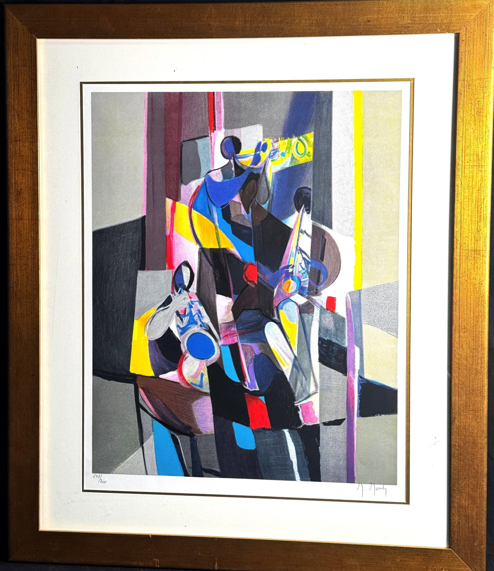 MOULY "LE JAZZMAN" 2006: MOULY "LE JAZZMAN" 2006 247/300 Height: 40 in. by Width: 34