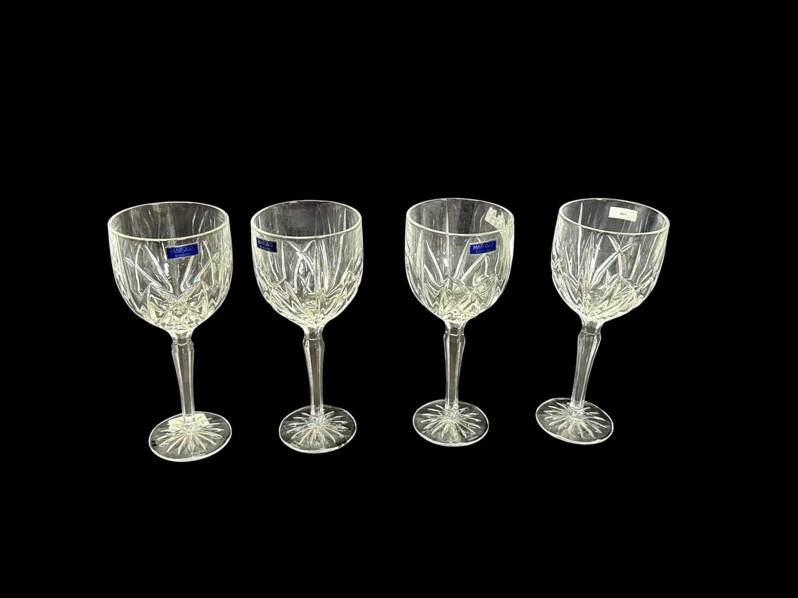 4 WATERFORD WINE GOBLETS (1 of 3)