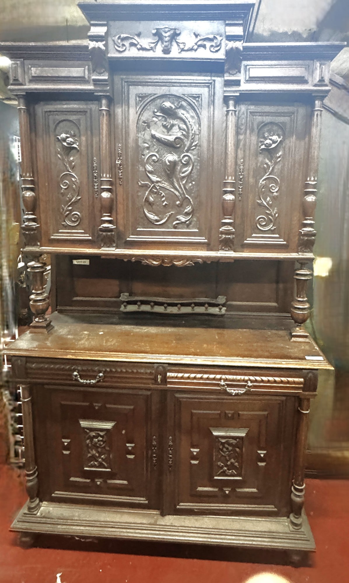 19THTHC. FRENCH HENRY II HUTCH (1 of 10)