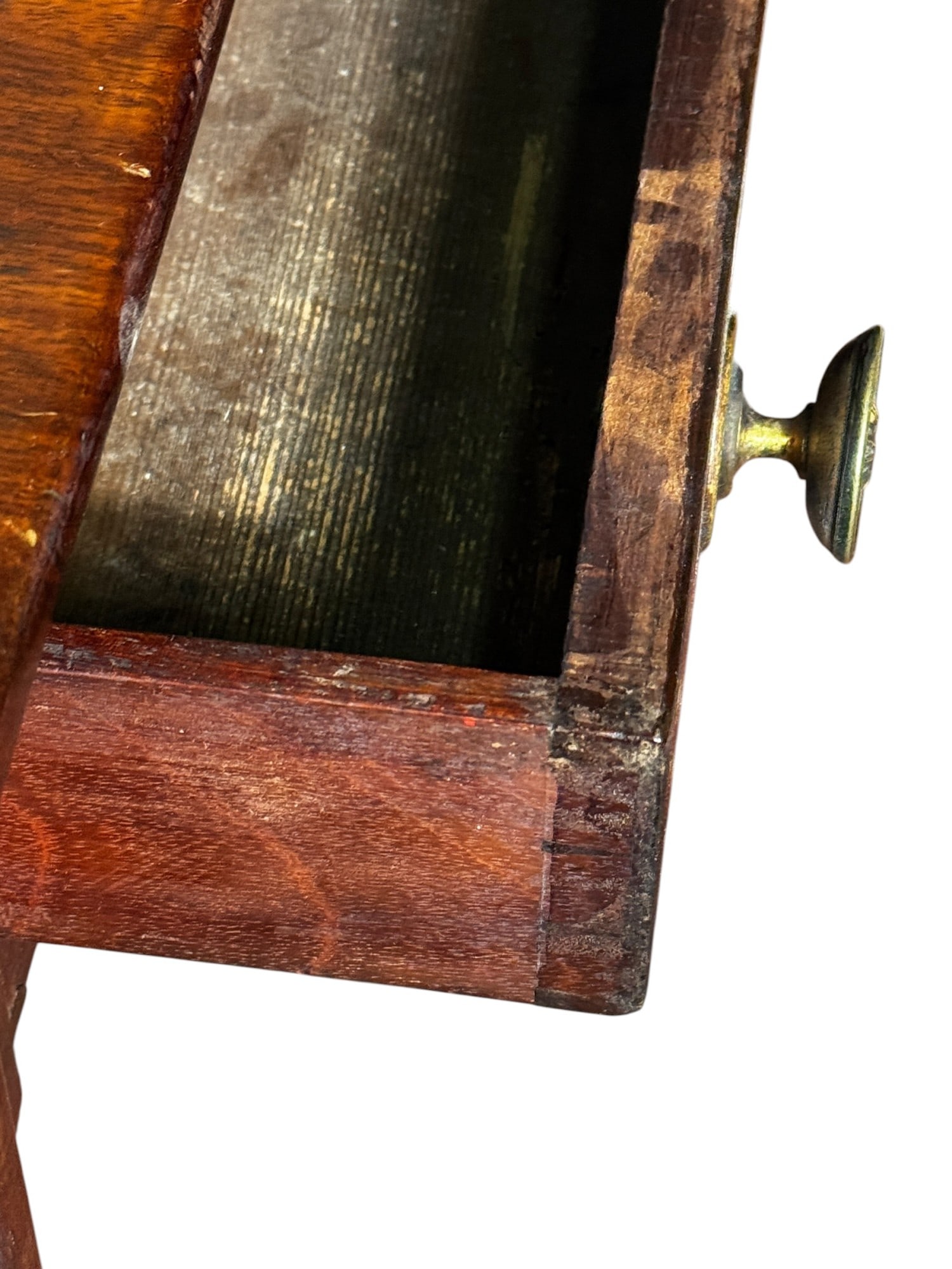19TH C. ENGLISH PENDROKE DROP LEAF TABLE - 4