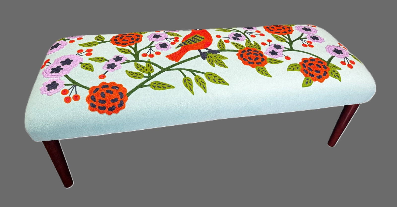 Cruel upholstered bench (1 of 4)