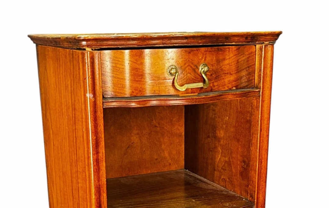 SINGLE DRAWER SIDE TABLE WITH SHELF - 3