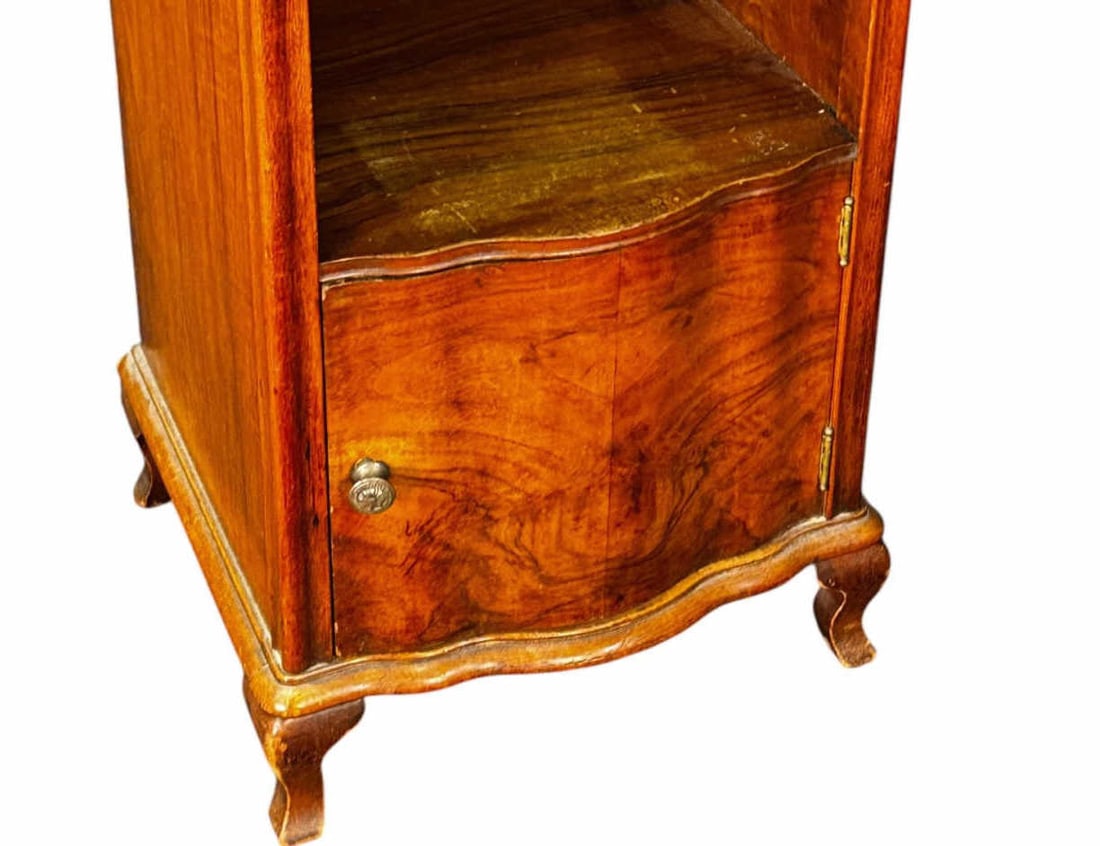 SINGLE DRAWER SIDE TABLE WITH SHELF - 5