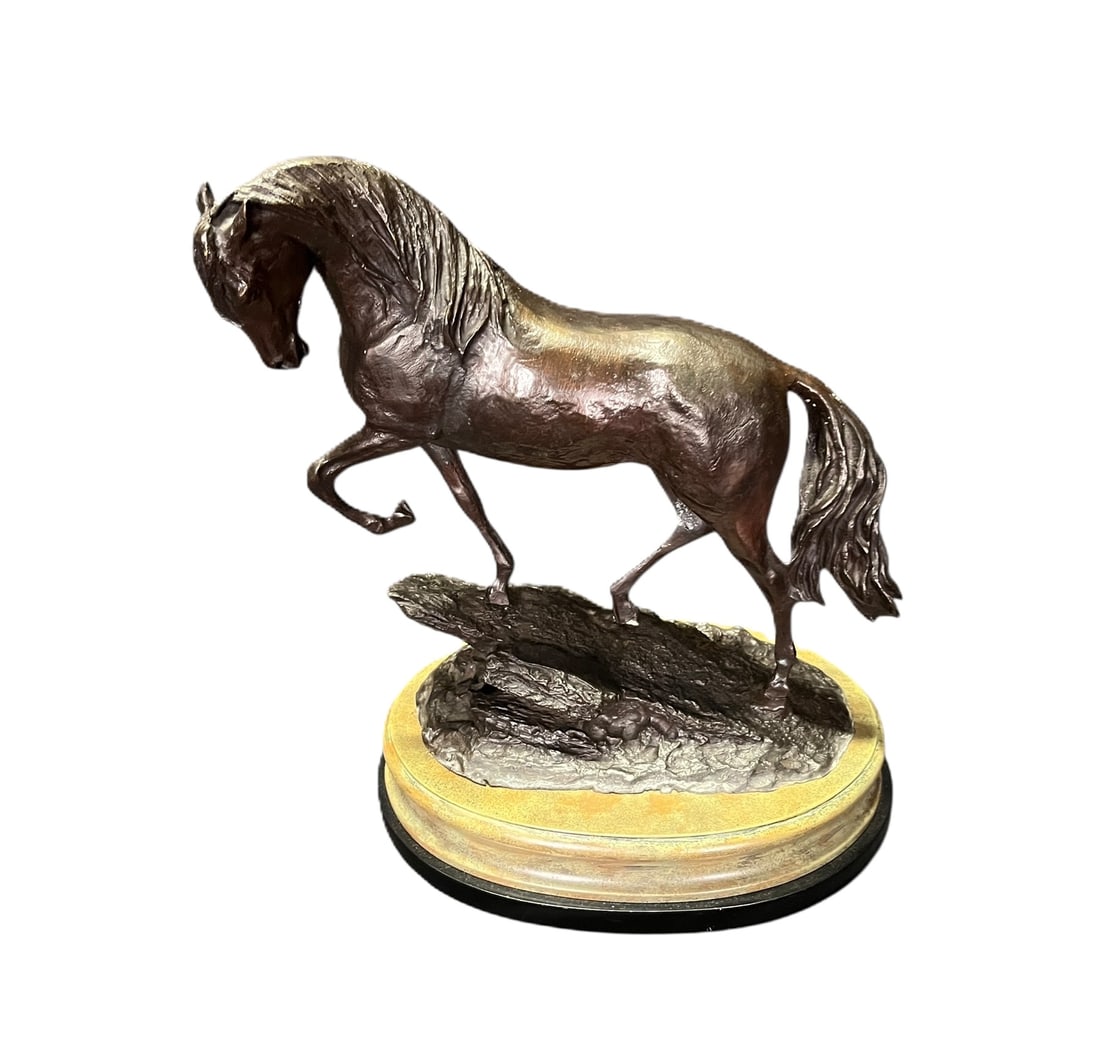 BRONZE HORSE STATUE (1 of 4)