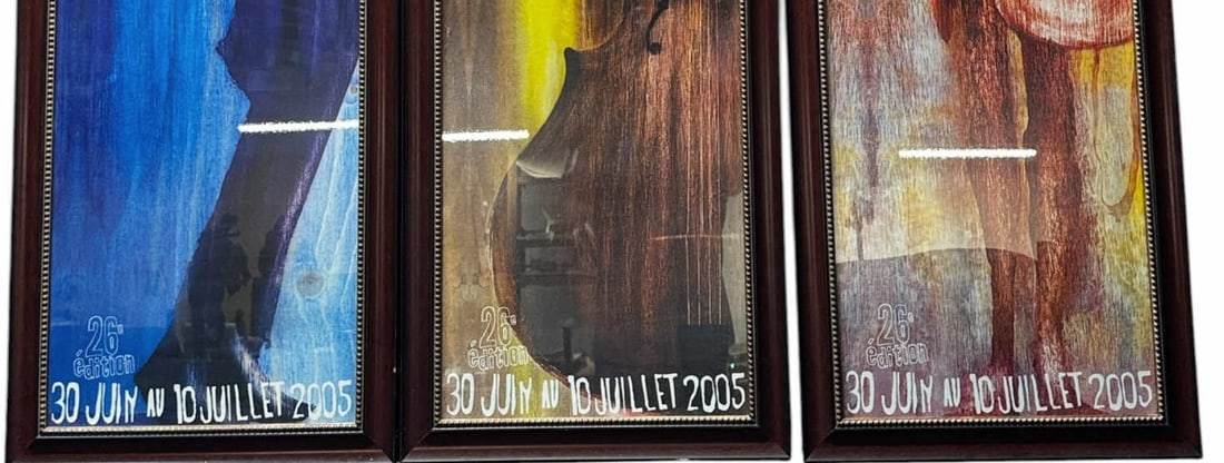 THREE-PANEL JAZZ POSTER - 4