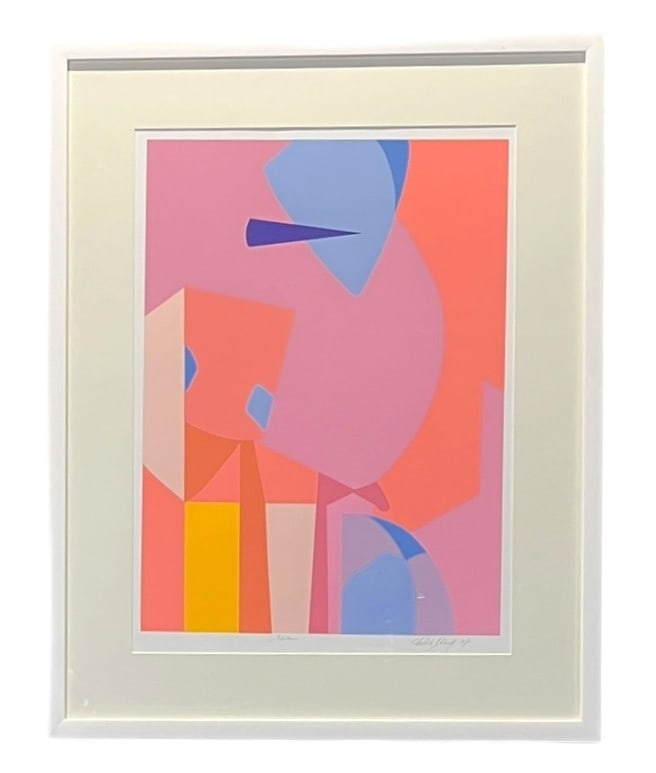 CHARLOTTE KLEBANOFF "FANASIA" A. P. LITHO #23/50: CHARLOTTE KLEBANOFF "FANASIA" A. P. LITHOGRAPH, EDITION #23/50. Height: 39 & 29 in. by Width: 30 & 20.5 in. by Depth: 7/8 in.