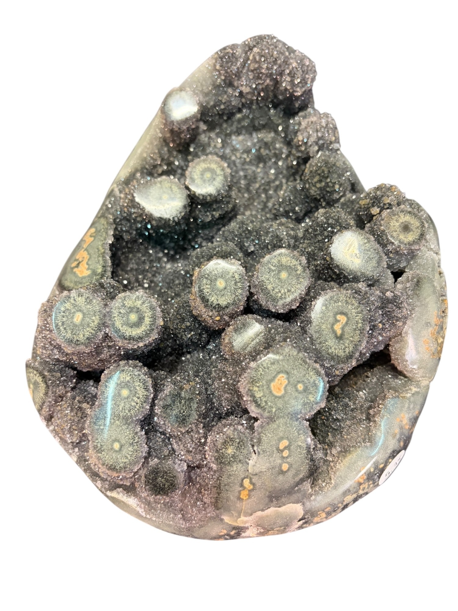 OCEAN JASPER DRUSY GEODE - 6