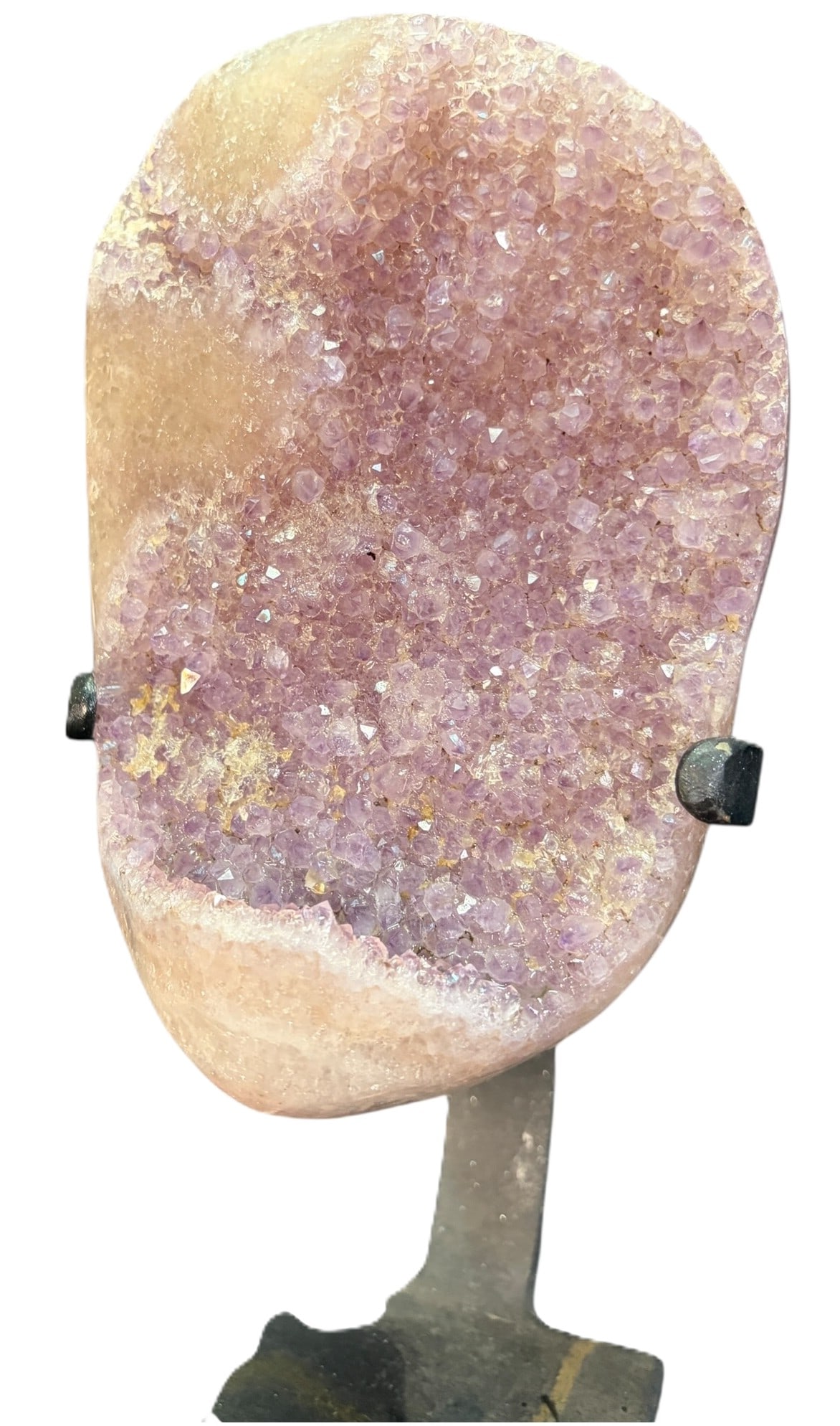 AMETHYST ON IRON STAND - 7