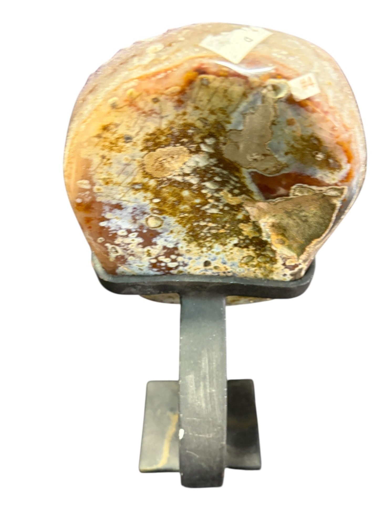 AMETHYST ON IRON STAND - 8