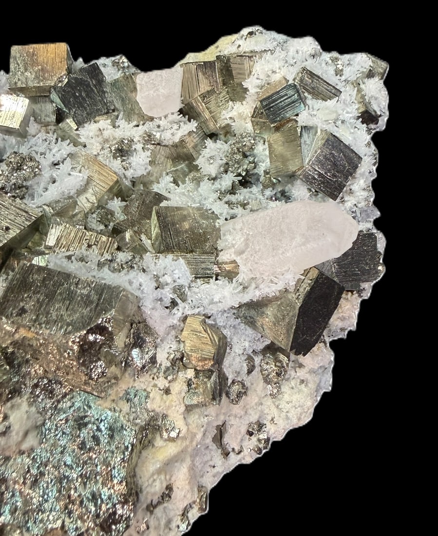 PYRITE WITH CALCITE - 3