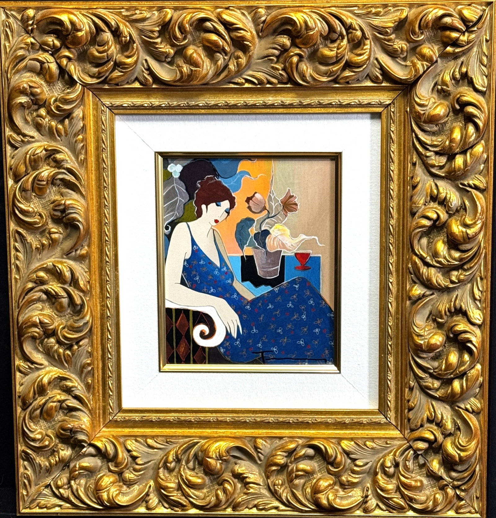 ITZCHAK TARKAY "WHAT ONCE WAS " SERIGRAPH ON CANV: ITZCHAK TARKAY "WHAT ONCE WAS " SERIGRAPH IN COLOR ON CANVAS, EDITION, #36/250. 2011. SIGNED IN INK, LOWER RIGHT. Height: 20 & 8 5/8 in. by Width: 18 & 7 1/8 in.