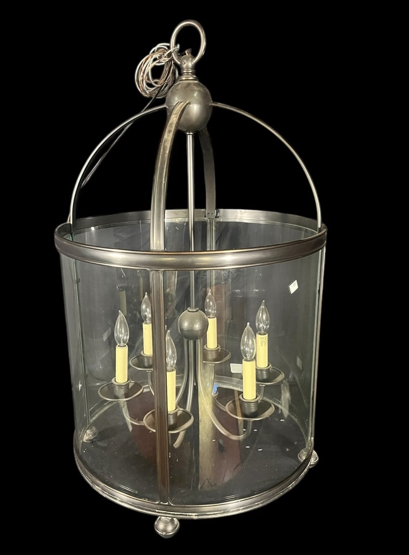 VINTAGE SIX-LIGHT HANGING LANTERN (1 of 3)