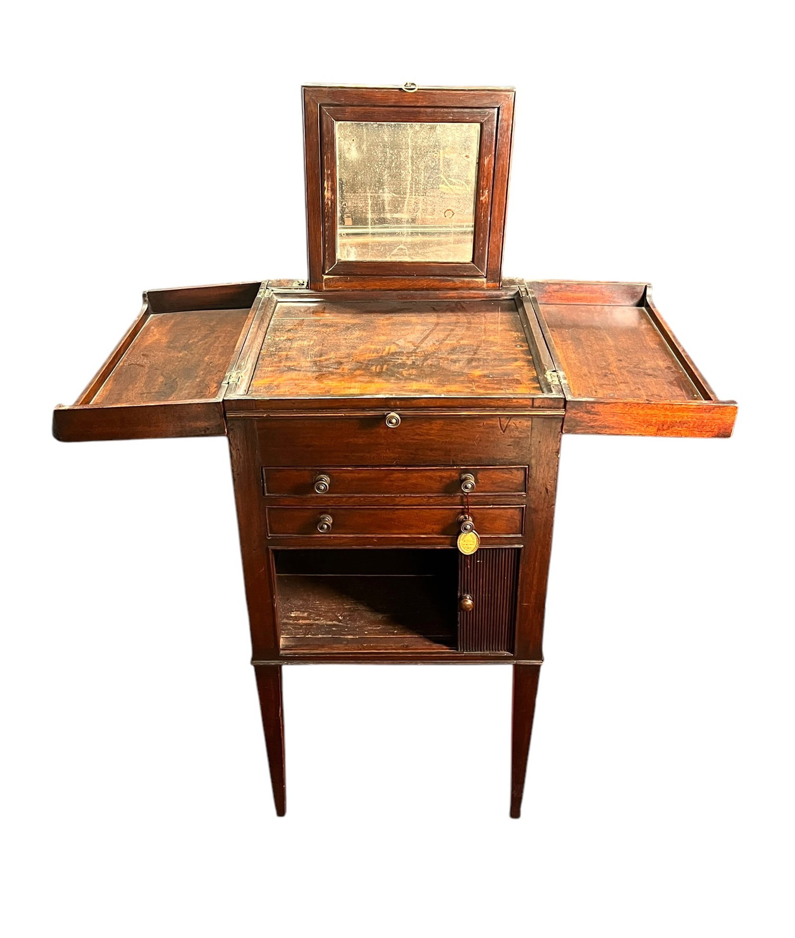ENGLISH 1820 MAHOGANY DRESSING STAND (1 of 4)