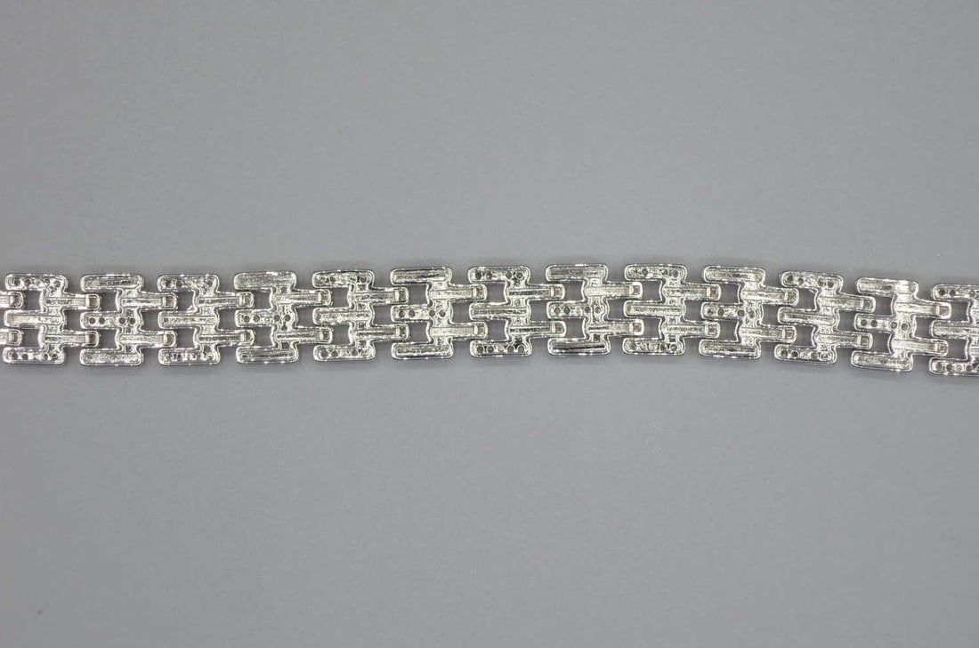 STERLING SILVER 7" LINK BRACELET - 3