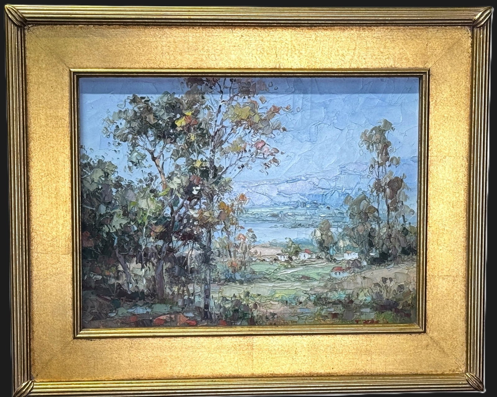 LAKE VIEW LANDSCAPE , SIGNED LOWER RIGHT (1 of 3)