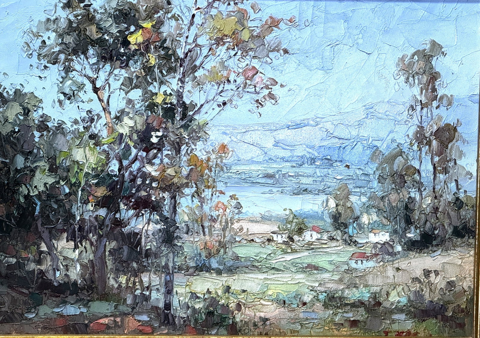 LAKE VIEW LANDSCAPE , SIGNED LOWER RIGHT - 2