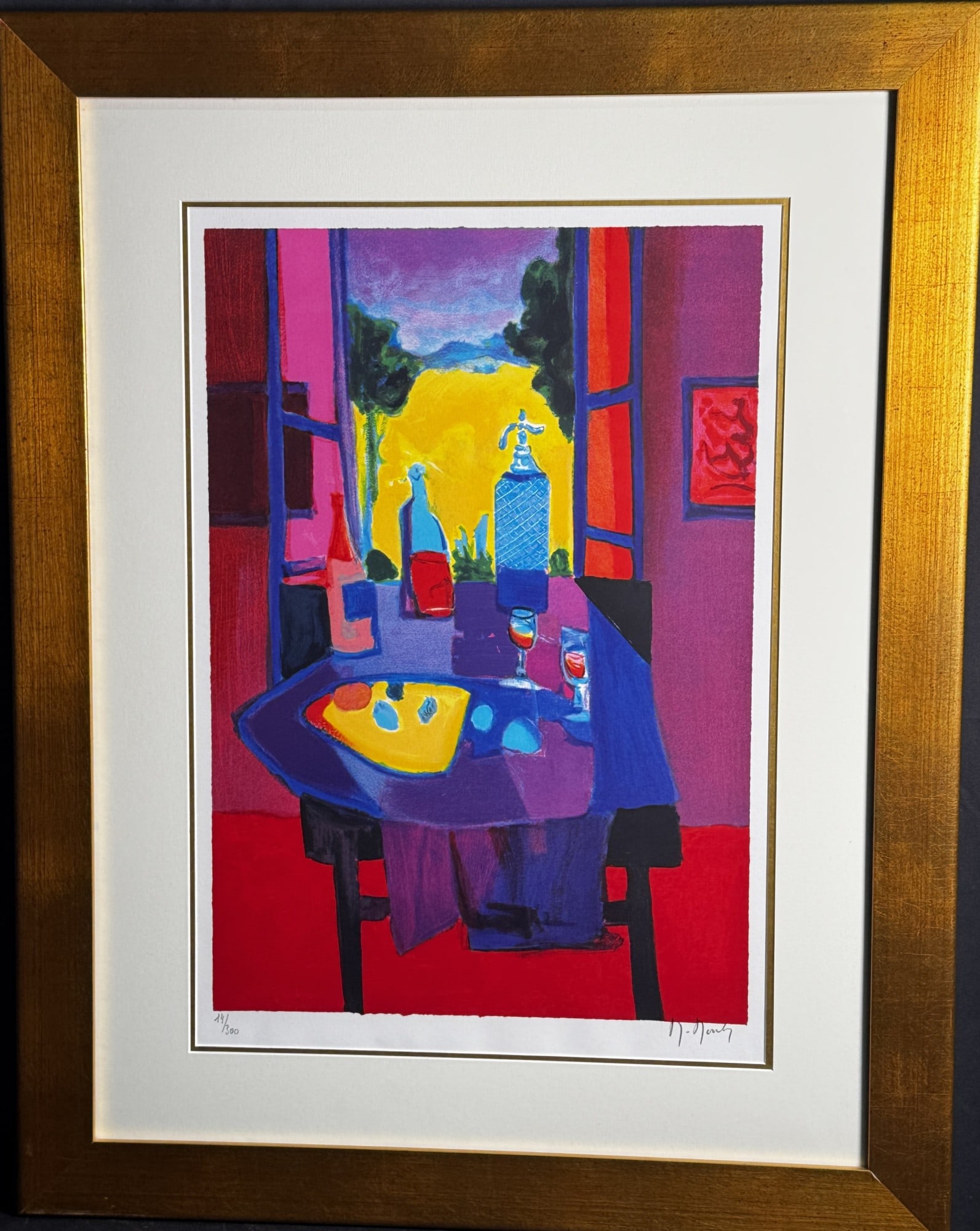 MARCEL MOULY "SIPHON ET CHAMPS DE COLZA" #14/300 (1 of 4)