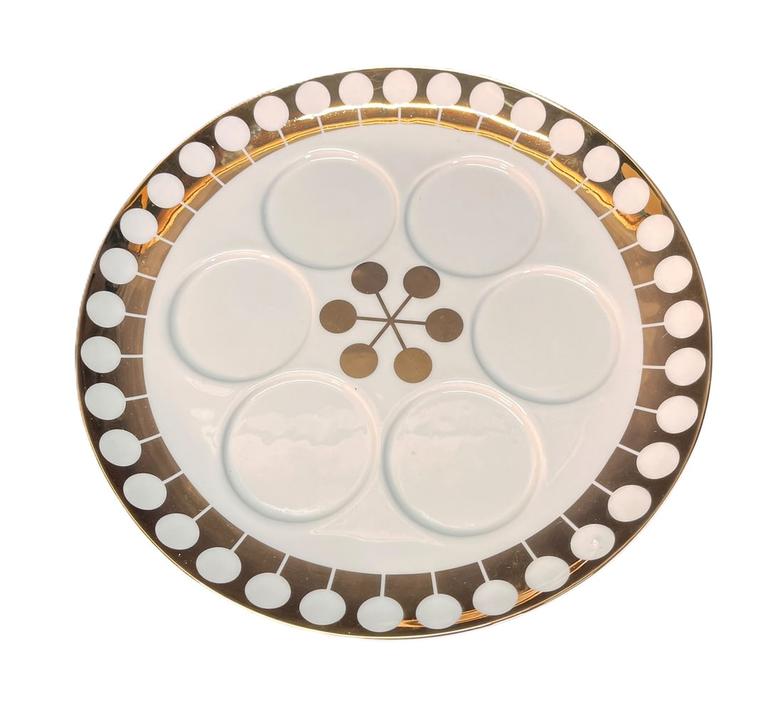 JONATHAN ADLER SEDER PORCELAIN CHARGER (1 of 1)