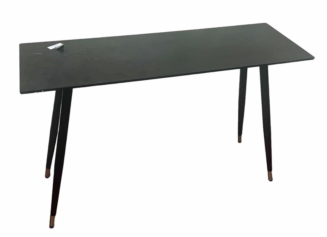50's STYLE EBONIZED CONSOLE TABLE CONSOLE TABLE (1 of 3)