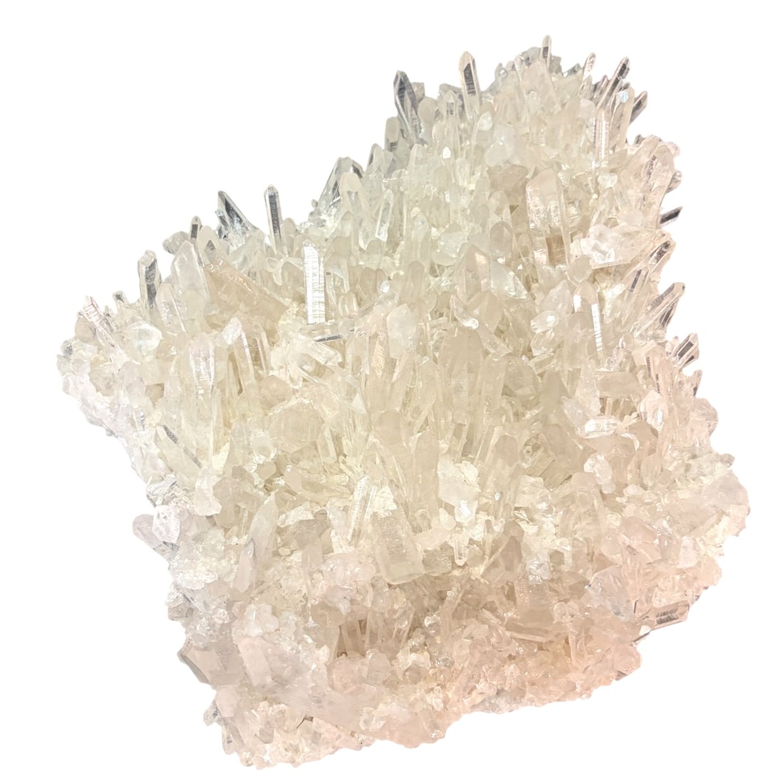 QUARTZ CRYSTAL: QUARTZ CRYSTAL 5.4lbs Height: 3 in. by Width: 10 in. by Depth: 8.5 in.