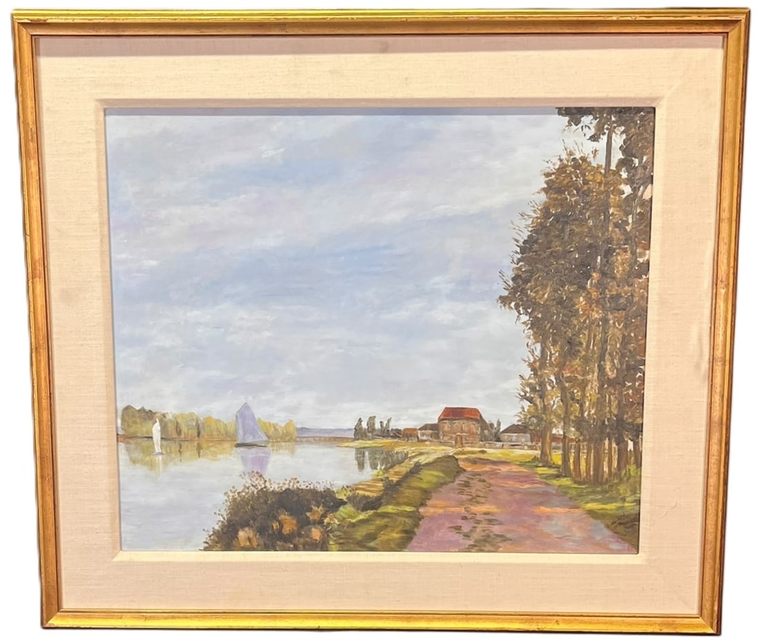 LANDSCAPE SIGNED WATERFORD 1980 (1 of 3)