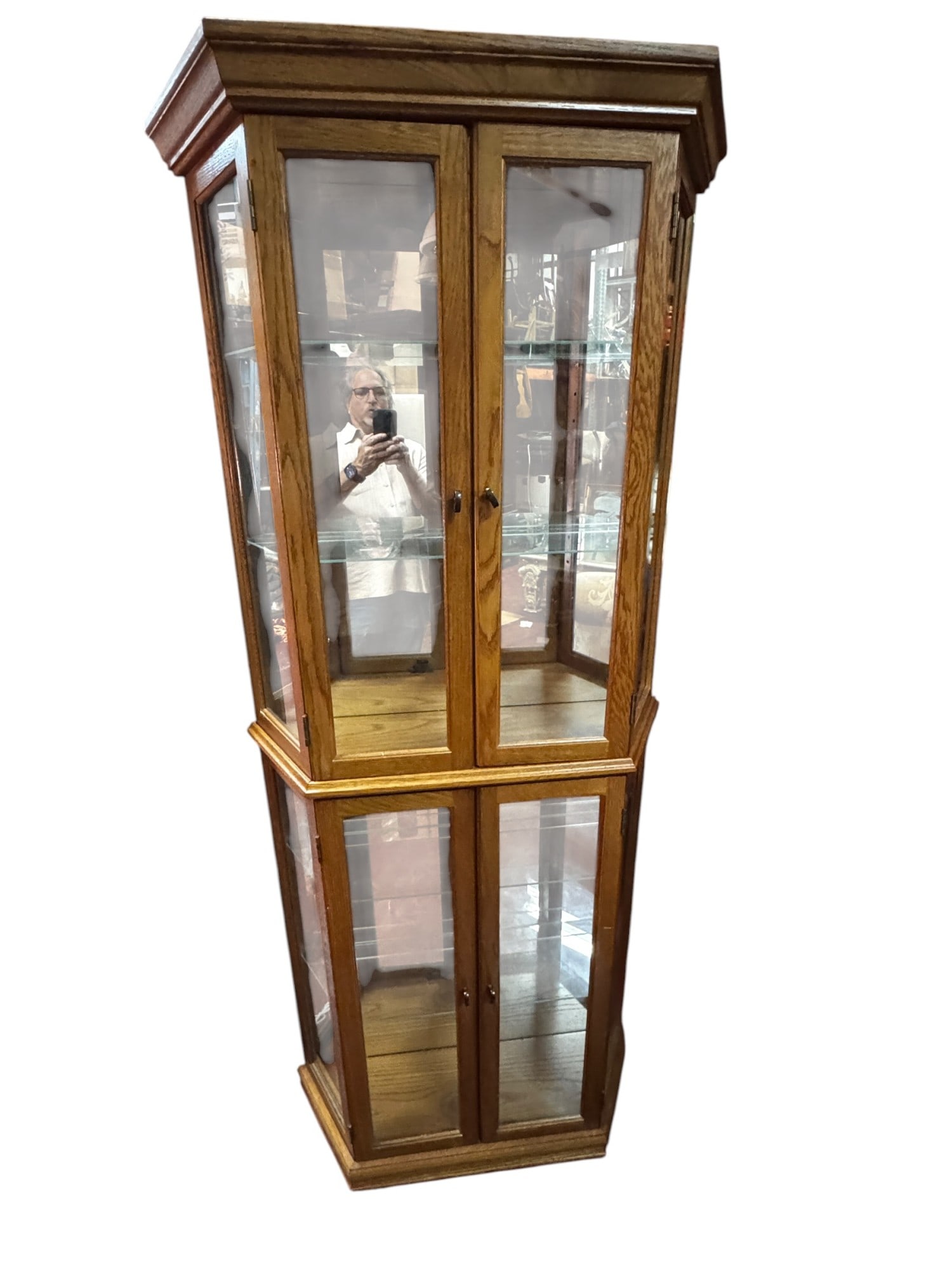 WHAT NOT CABINET WITH LIGHTS: WHAT NOT CABINET WITH LIGHTS