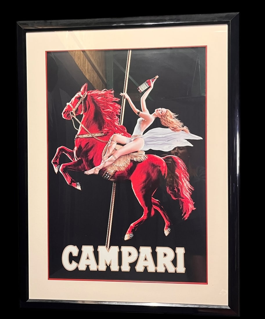 CAMPARI POSTER FRAMED (1 of 2)