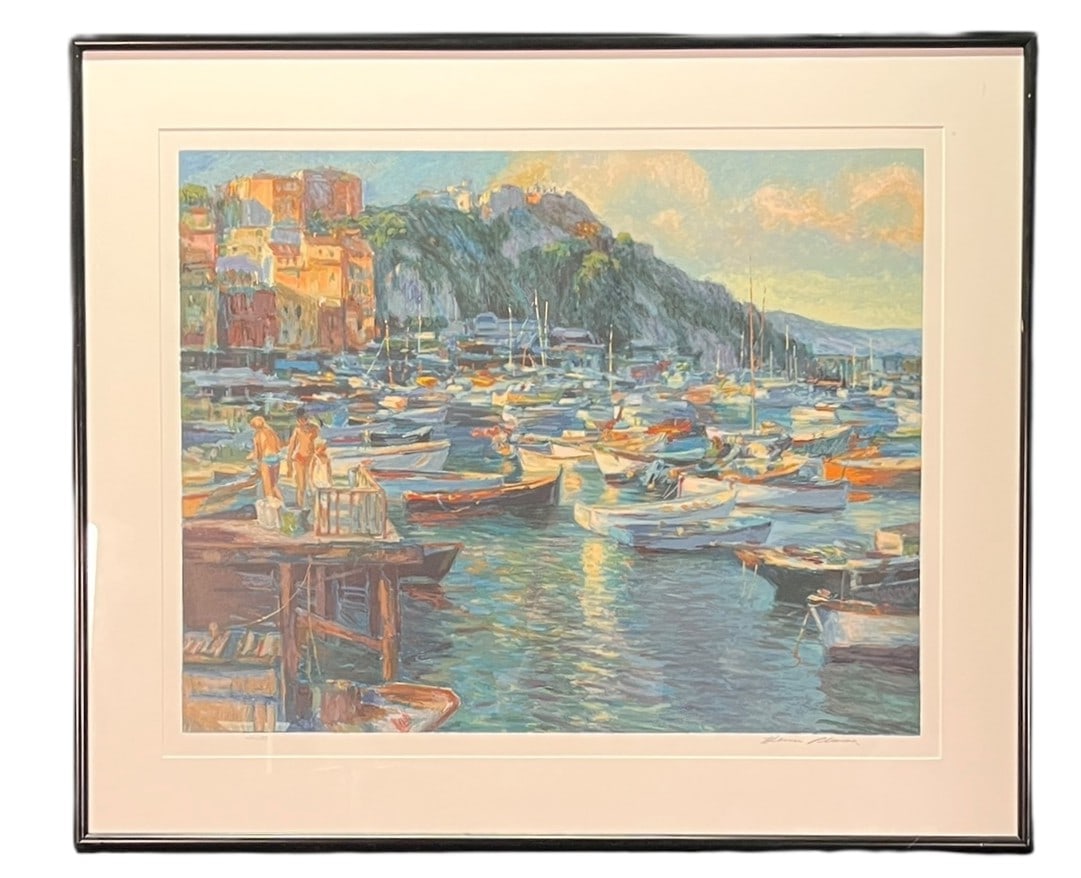 SAILBOATS SIGNED BY HENRI PLISON (1 of 4)