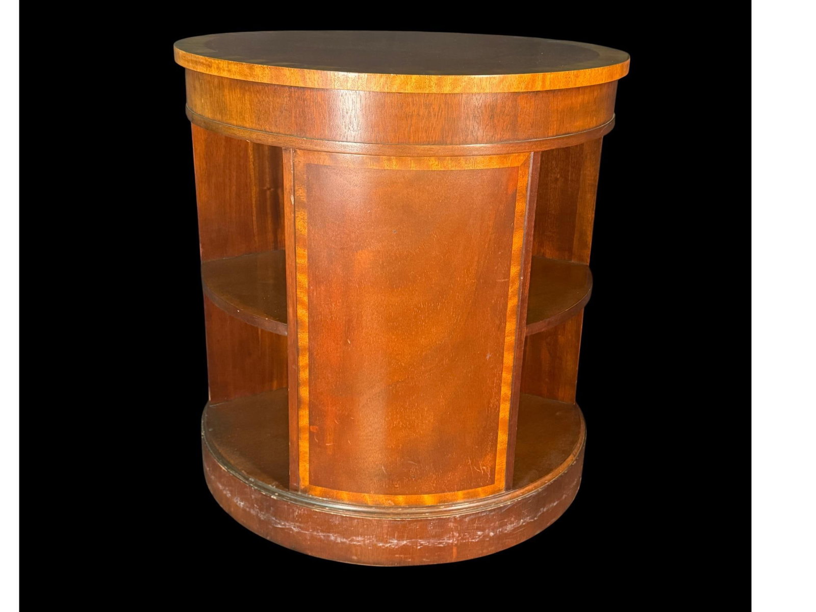 BAKER CHARLESTON COLLECTION DRUM SIDE TABLE (1 of 4)