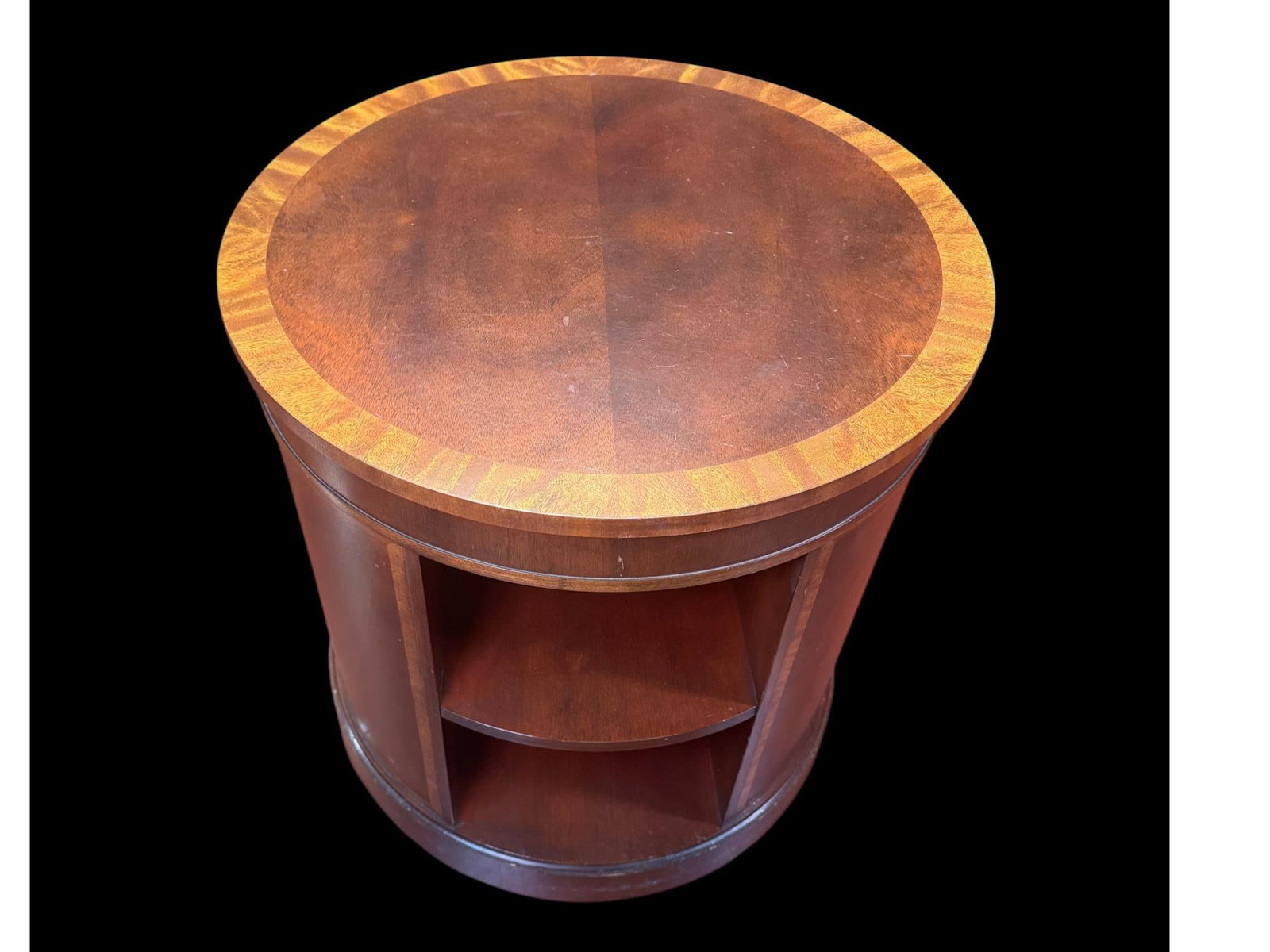 BAKER CHARLESTON COLLECTION DRUM SIDE TABLE - 3