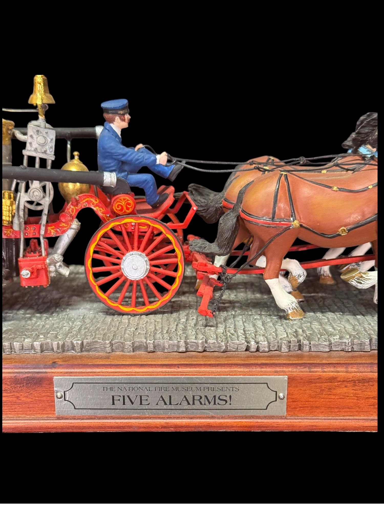 NATIONAL FIRE MUSEUM "FIVE ALARMS!" SCULPTURE - 2