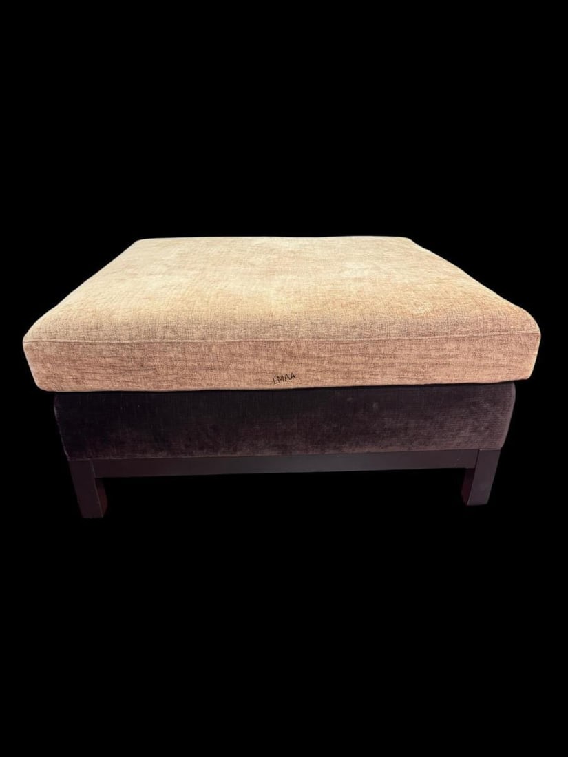 CONTEMPORARY OTTOMAN: CONTEMPORARY OTTOMAN Height: 18 in. by Width: 36 in. by Depth: 36