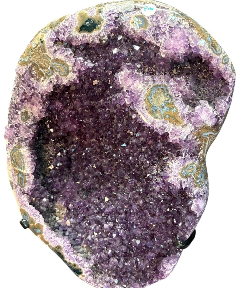AMETHYST ON IRON STAND - 2