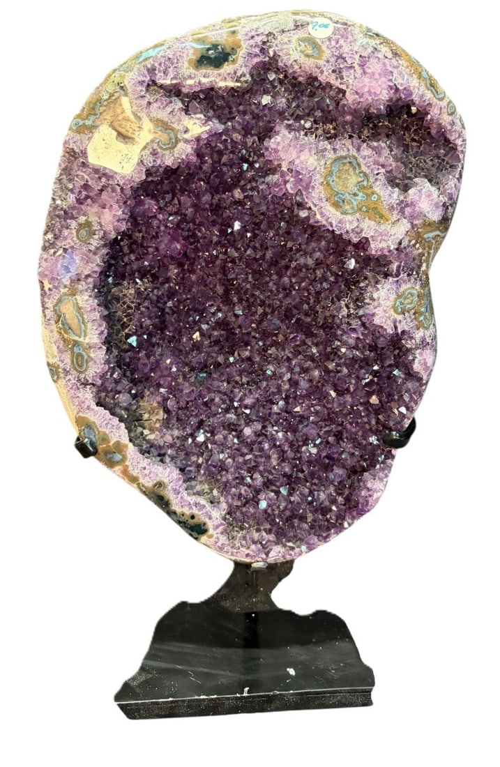 AMETHYST ON IRON STAND - 3