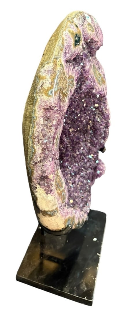 AMETHYST ON IRON STAND - 6