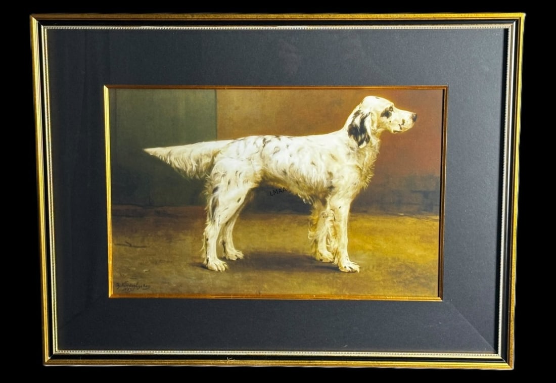 2 FRAMED SPORTING DOG PRINTS (1 of 4)