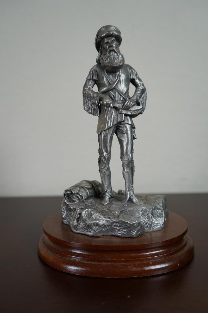 David La Rocca "Mountain Man" Fine Pewter (1 of 8)