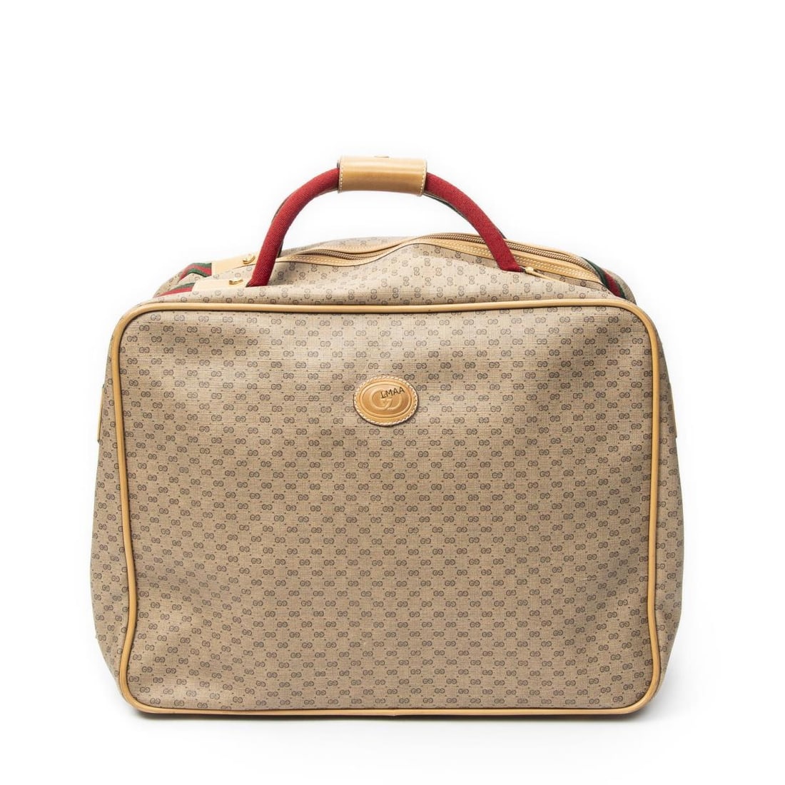 Gucci Vintage Web Soft Luggage Travel Bag (1 of 7)