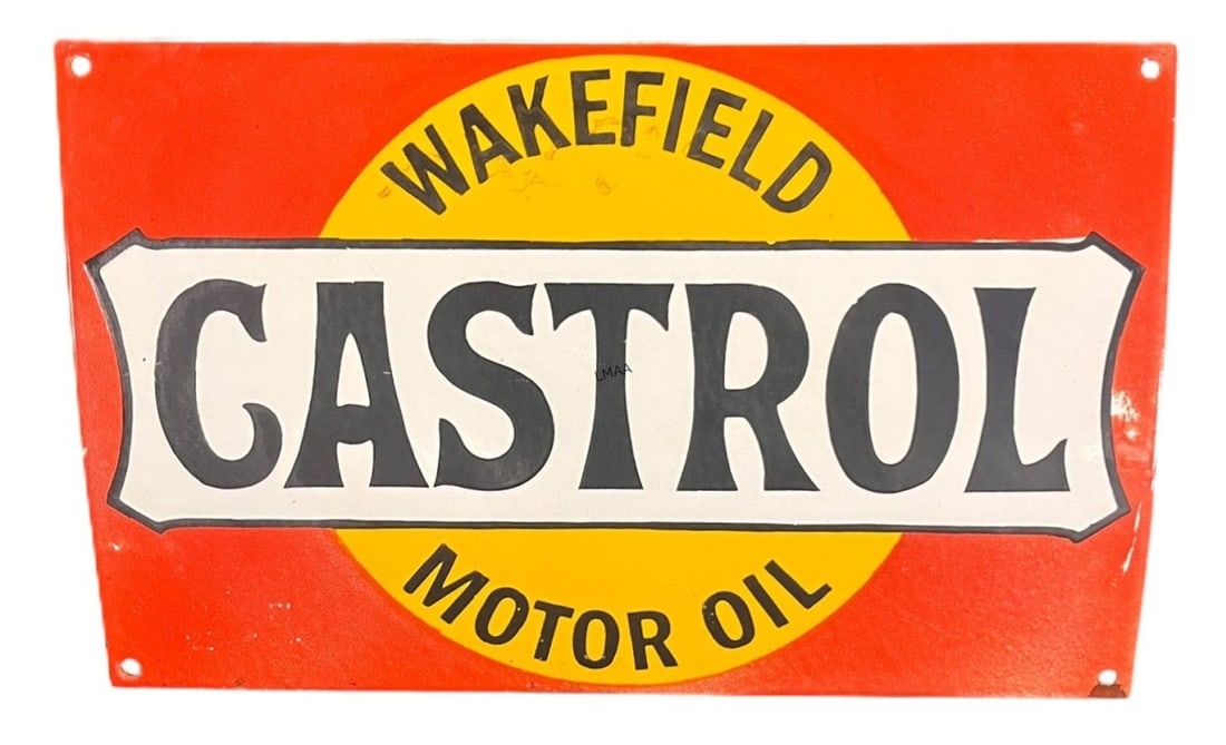 WAKEFIELD METAL SIGN: WAKEFIELD METAL SIGN Height: 9.6 in. by Width: 15.5 in.