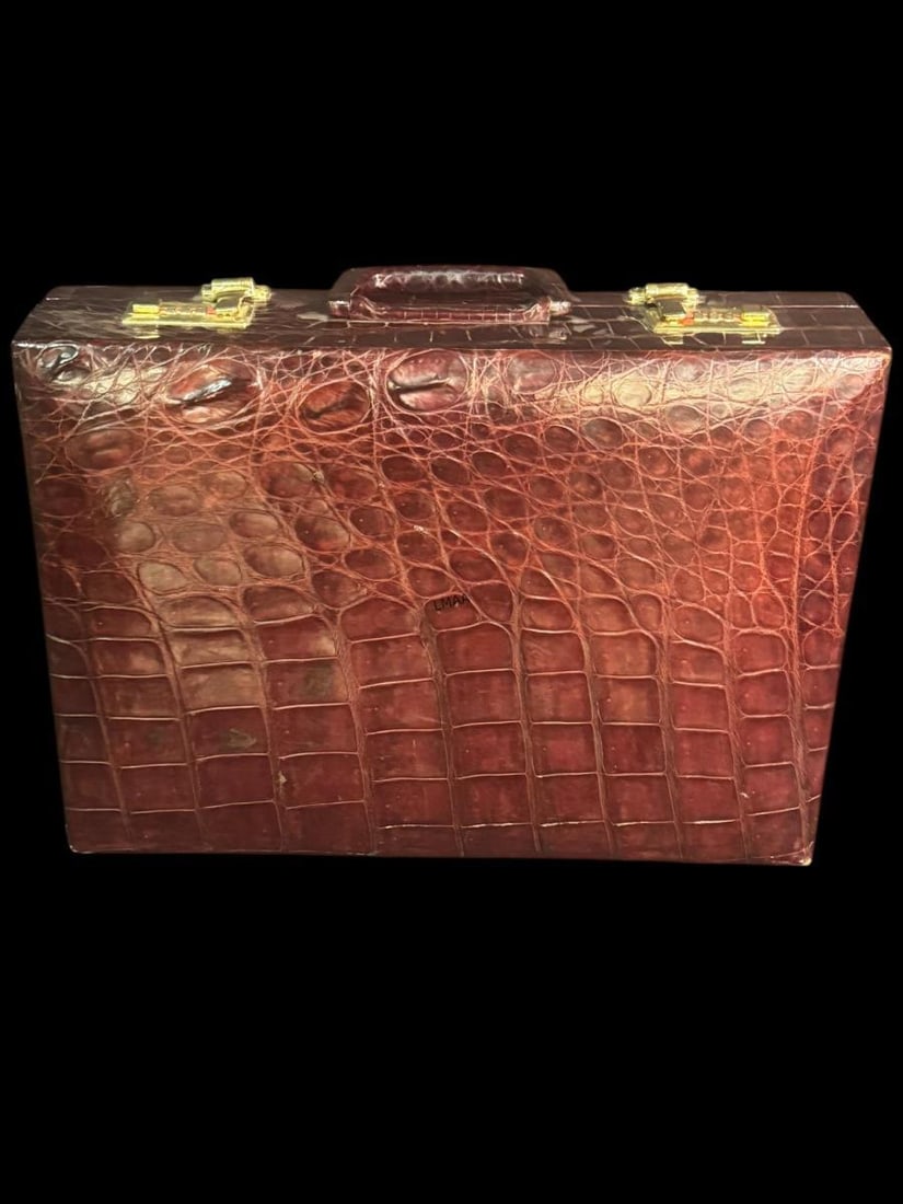 CROCODILE COVERED BRIEFCASE - 3