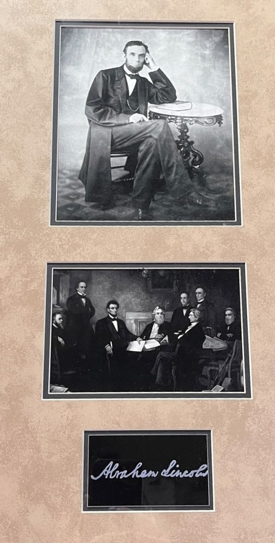 EMANCIPATION PROCLAMATION FRAMED - 3