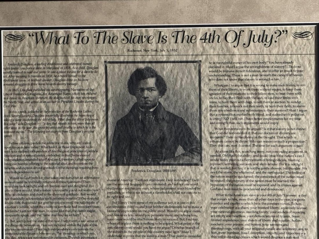 FREDERICK DOUGLASS MEMORABILIA - 3