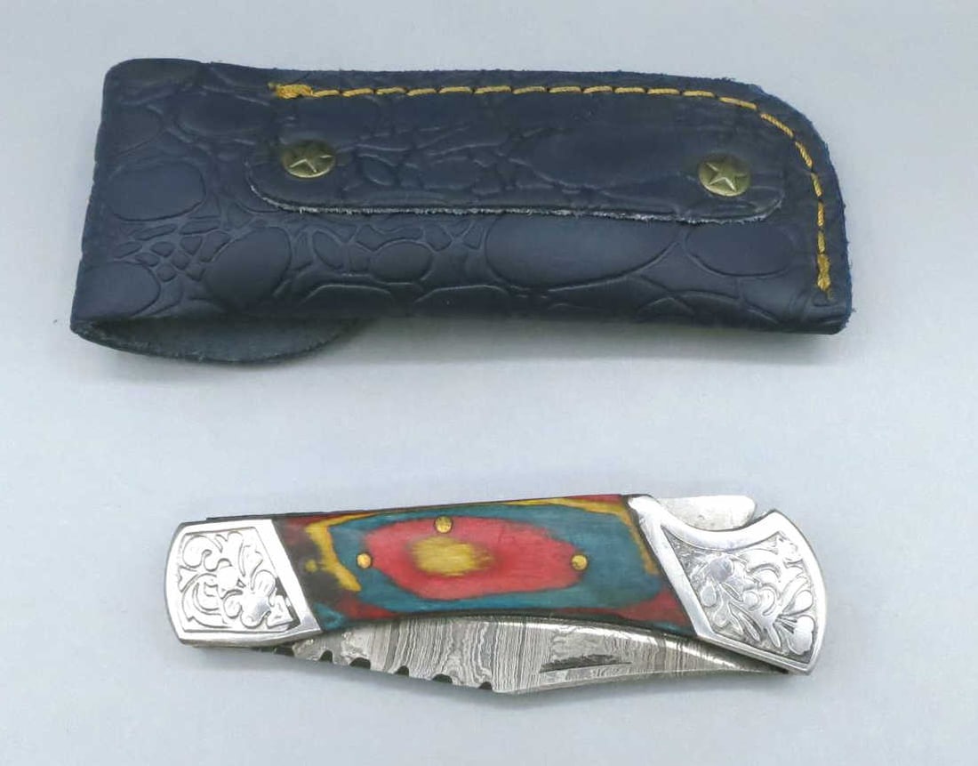HANDMADE FOLDING POCKET KNIFE - 2