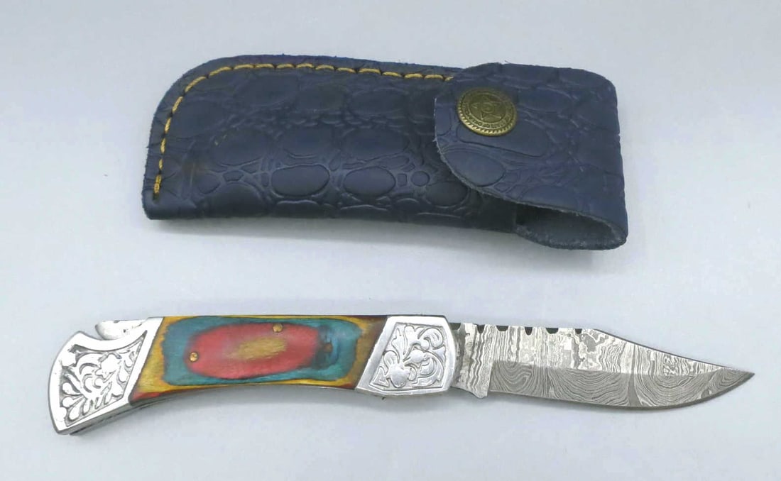 HANDMADE FOLDING POCKET KNIFE - 3