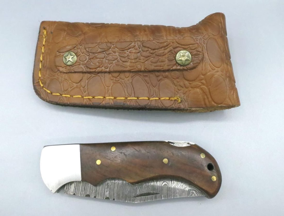 HANDMADE FOLDING POCKET KNIFE - 2