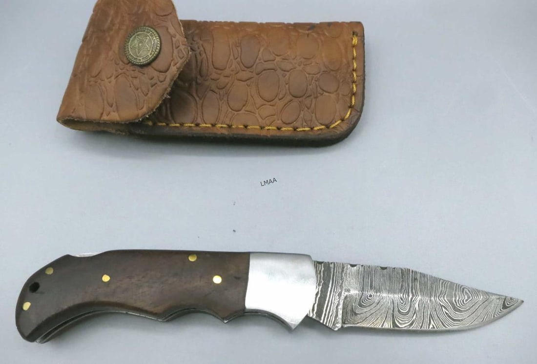 HANDMADE FOLDING POCKET KNIFE - 3
