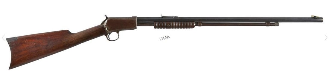 Winchester Model 90 22 WRF Slide Action Rifle (1 of 4)