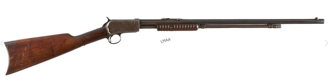 Winchester Model 90 22 WRF Slide Action Rifle (1 of 4)