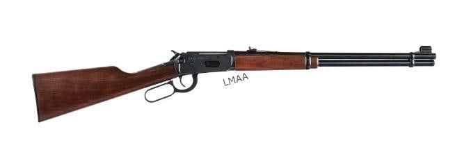 WINCHESTER 94 AE CENTENNIAL 30-30 WIN LEVER RIFLE: Winchester Model 94AE Centennial 1894-1994 in .30-30 Winchester with a seven round capacity and a 20" barrel. Smooth walnut stock and front forend. Blued hand lever, trigger, hammer, magazine tube and