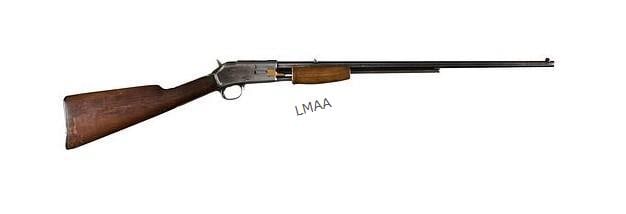 Colt Lightning Magazine Small Frame 22 Cal. Slide: Colt Lightning Magazine Small Frame 22 Cal. Slide Action Rifle Manufacturer: Colt's PT. F.A. Mfg. Co. (c. 1902) Model: Lightning Magazine Small Frame Caliber: 22 cal. Barrel Length: 24 in. OAL: 41.5 i